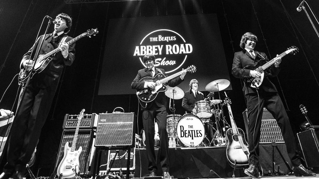 Imatge del concert del grup d'Abbey Road